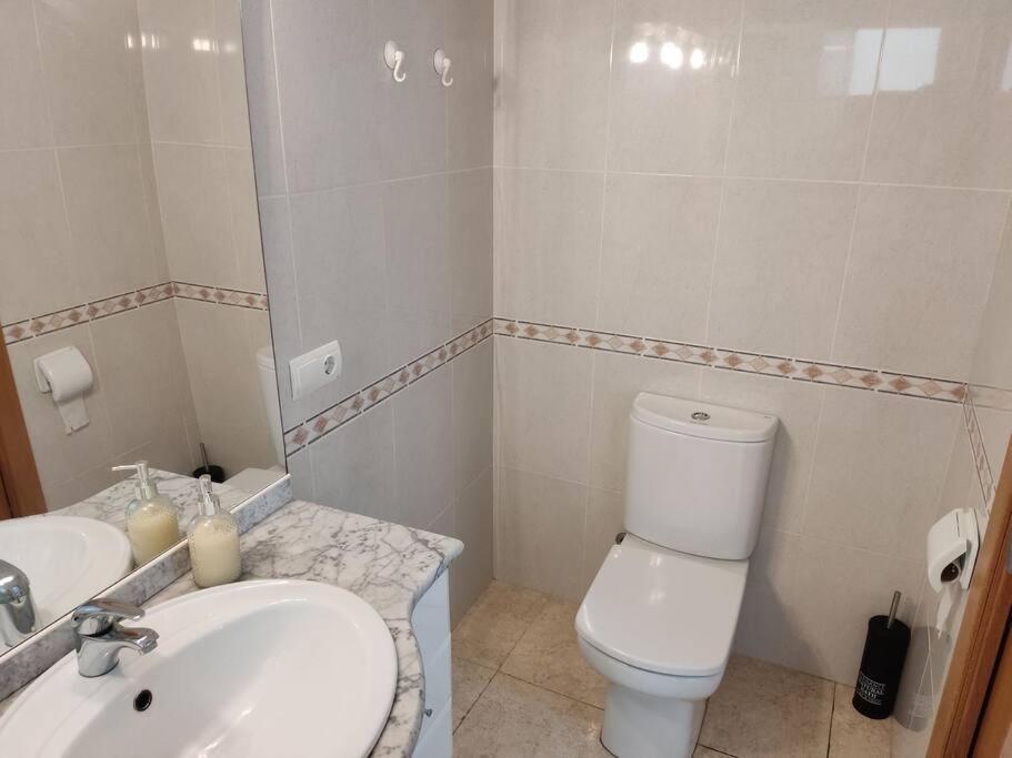 Piso En Playa De Gandia! Leilighet Eksteriør bilde